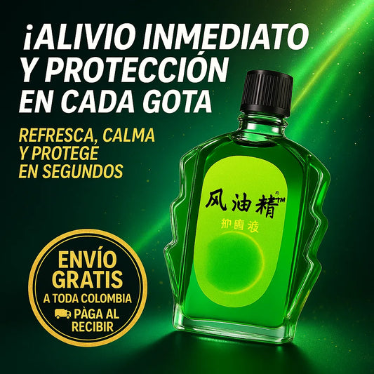 Refresca, calma y protege con el poder del Aceite Chino Herbal