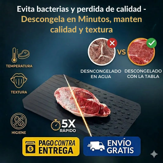 EcoThaw® → Tabla Para Descongelar de natural, sin electricidad
