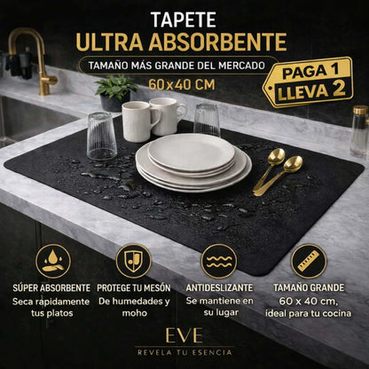 Tapete Super Absorbente para cocina